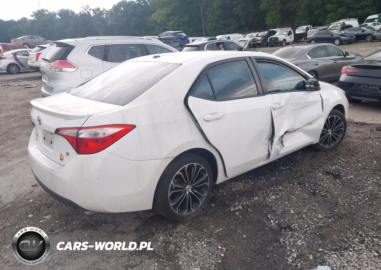 2014 Toyota Corolla S Plus VIN:5YFBURHEXEP122704 - 4