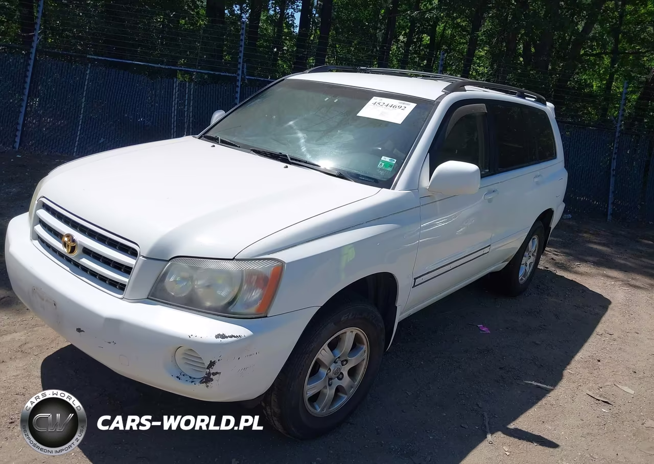 2002 Toyota Highlander V6 VIN:JTEHF21A420047535 - 2