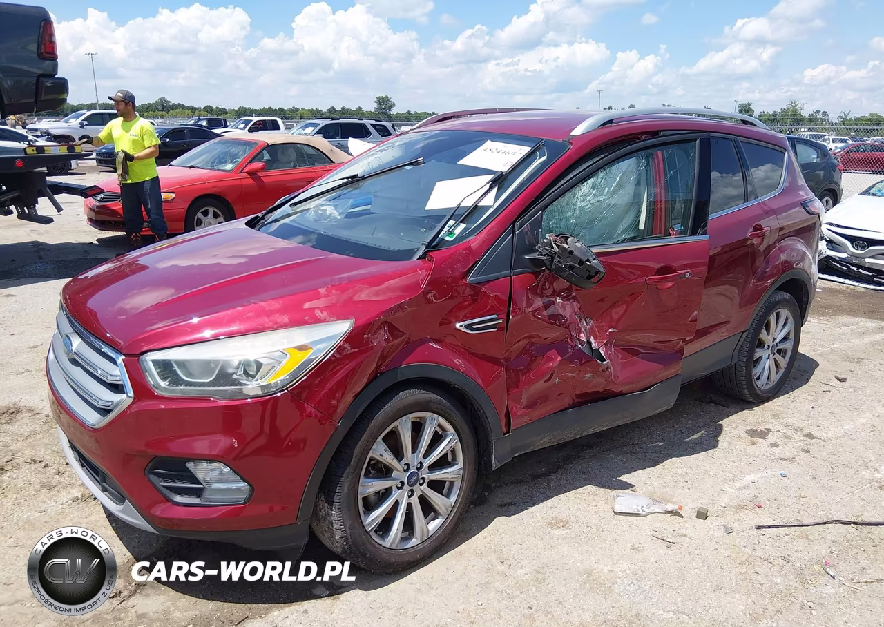 2017 Ford Escape Titanium VIN:1FMCU0J91HUC84446 - 2