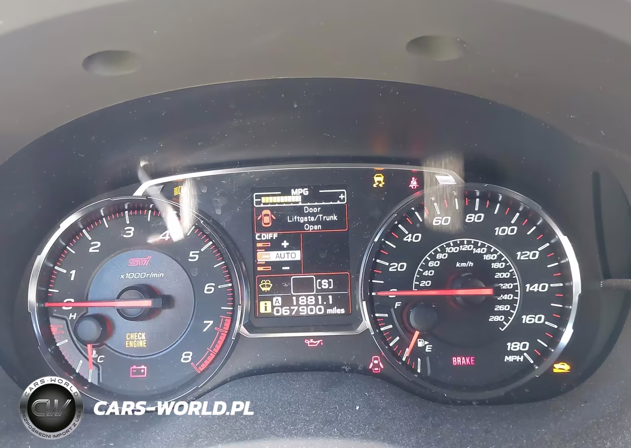 2019 Subaru Wrx Sti VIN:JF1VA2R66K9826815 - 7