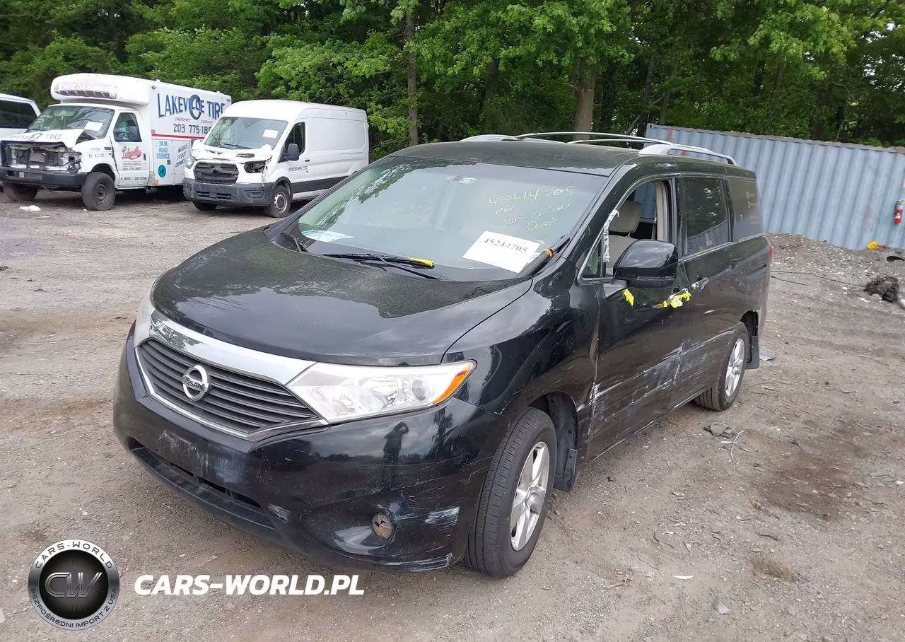 2015 Nissan Quest Platinum-S-Sl-Sv VIN:JN8AE2KP3F9132609 - 2