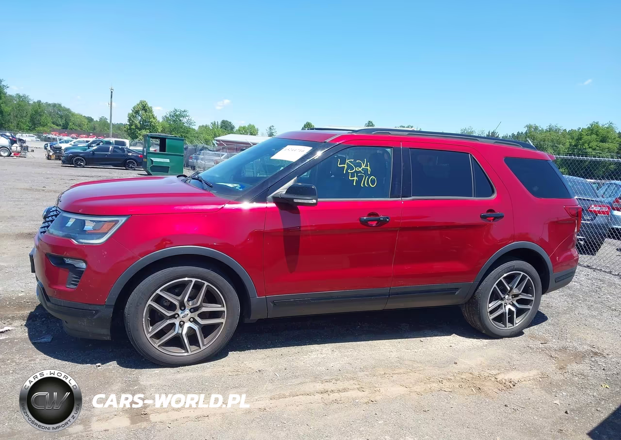 2018 Ford Explorer Sport VIN:1FM5K8GT3JGC64607 - 14