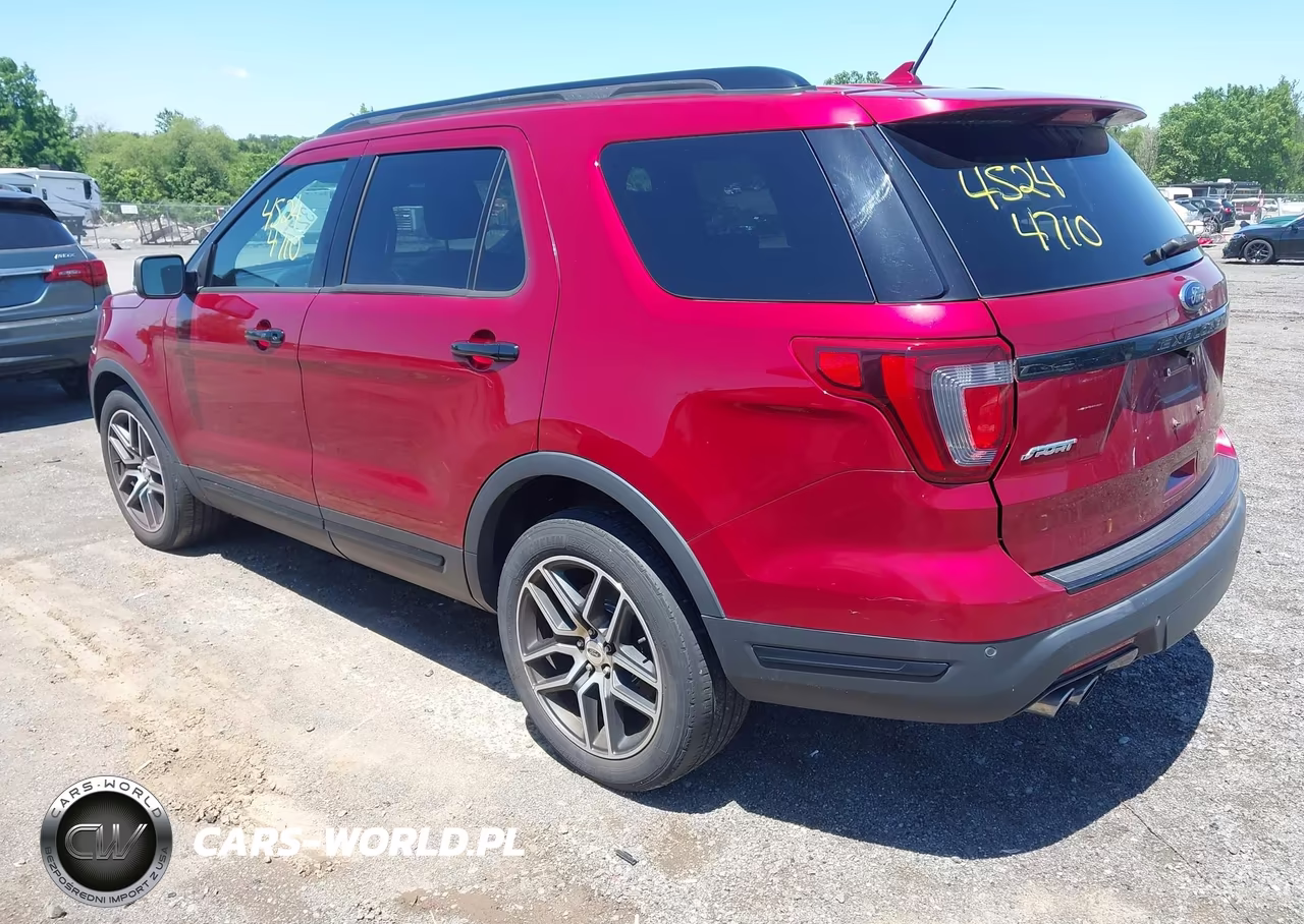 2018 Ford Explorer Sport VIN:1FM5K8GT3JGC64607 - 3
