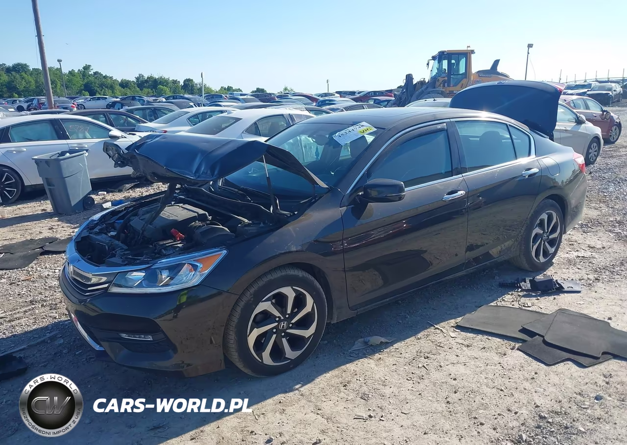 2017 Honda Accord Ex-L V6 VIN:1HGCR3F86HA015238 - 2