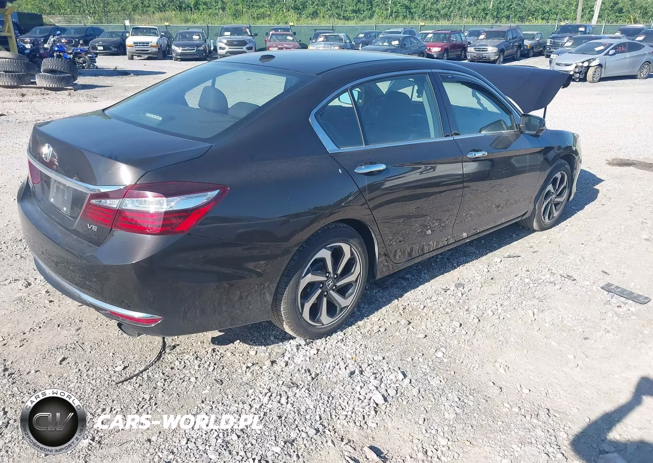2017 Honda Accord Ex-L V6 VIN:1HGCR3F86HA015238 - 4