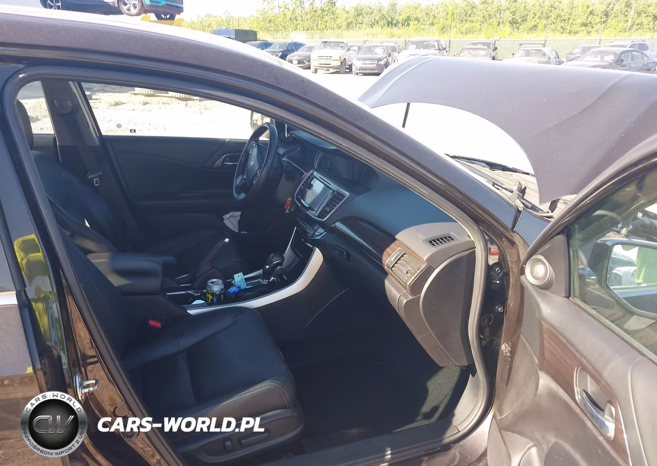 2017 Honda Accord Ex-L V6 VIN:1HGCR3F86HA015238 - 5