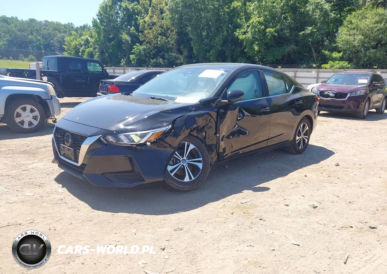 2021 Nissan Sentra Sv Xtronic Cvt VIN:3N1AB8CV7MY269115 - 2