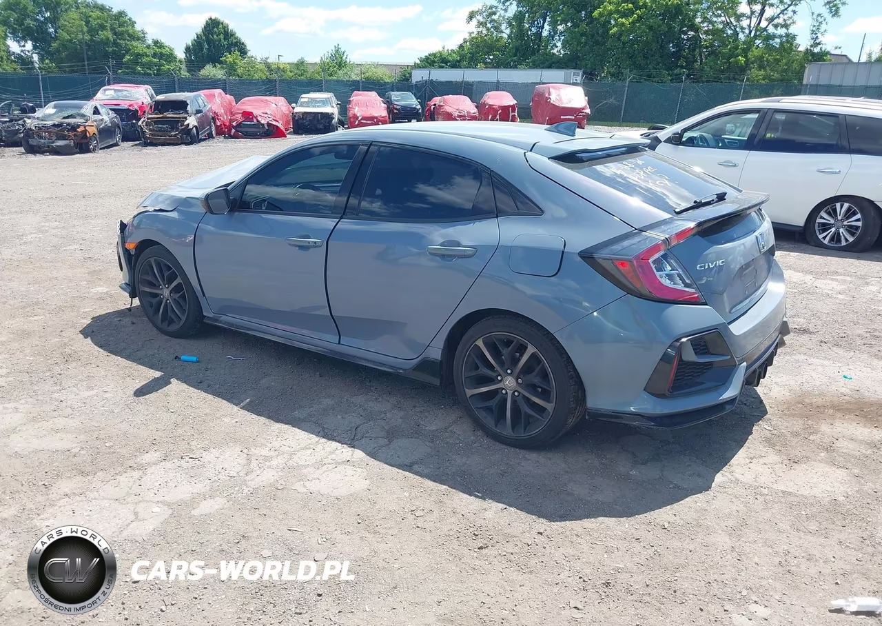 2021 Honda Civic Sport VIN:SHHFK7H48MU425119 - 3