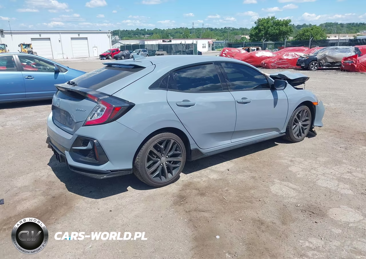 2021 Honda Civic Sport VIN:SHHFK7H48MU425119 - 4
