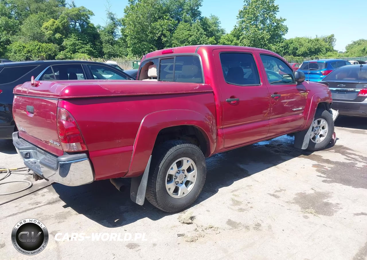 2008 Toyota Tacoma Base V6 VIN:5TELU42NX8Z551016 - 4