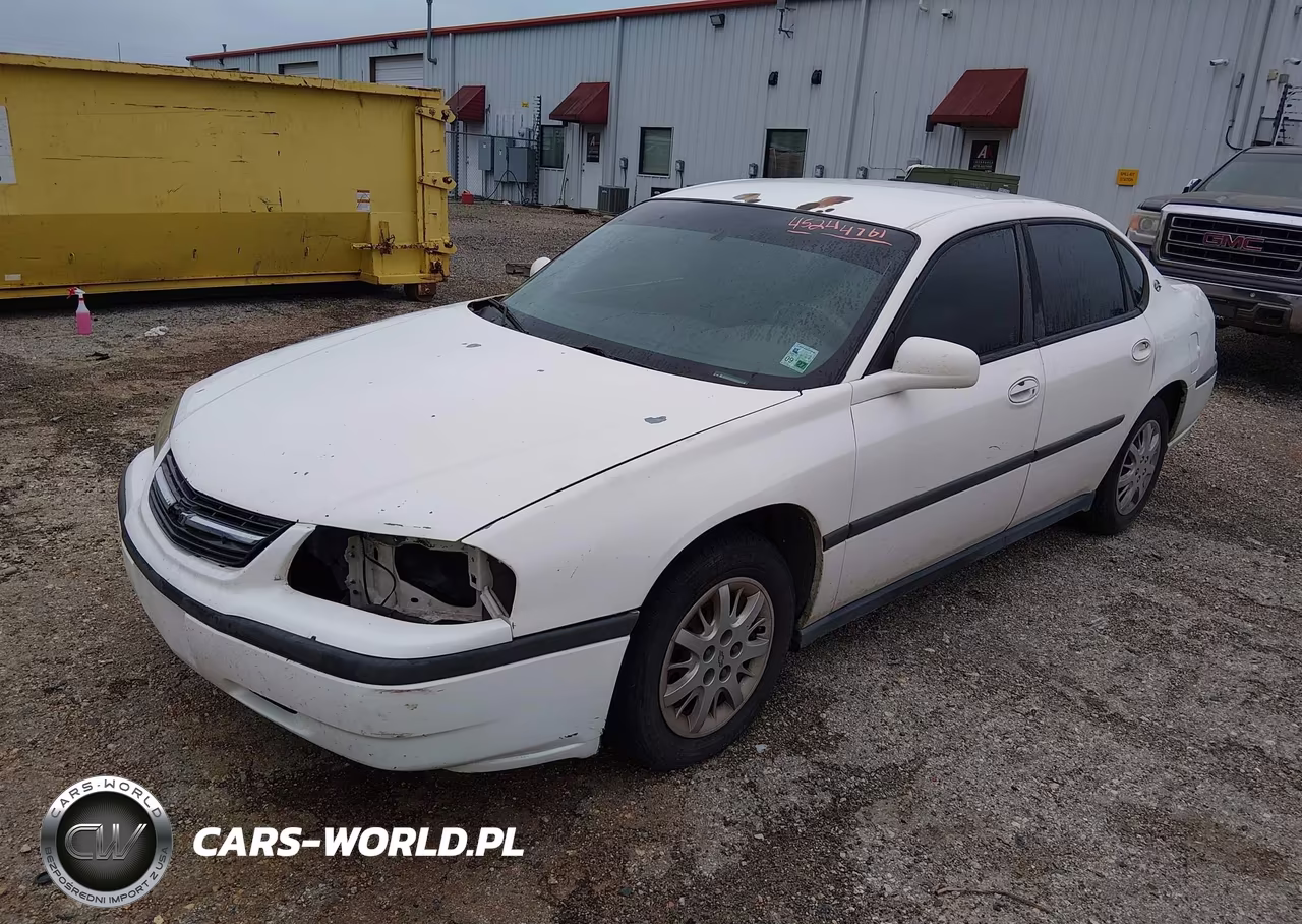 2002 Chevrolet Impala VIN:2G1WF55E429107029 - 2