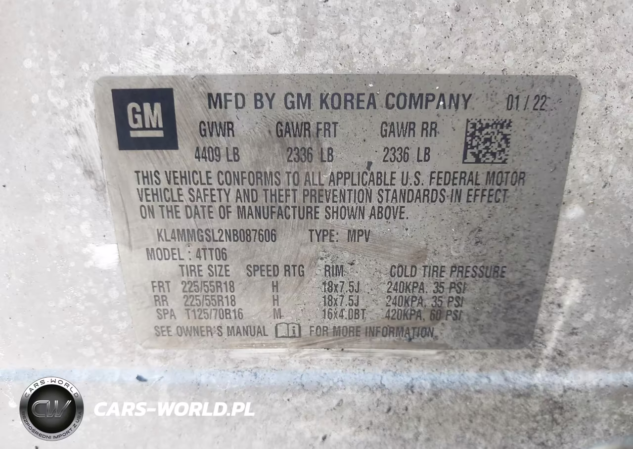2022 Buick Encore Gx Awd Essence VIN:KL4MMGSL2NB087606 - 9