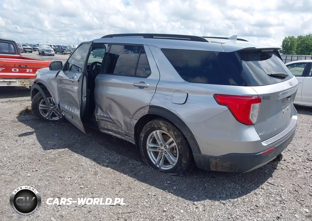 2020 Ford Explorer Xlt VIN:1FMSK7DH6LGC86181 - 3