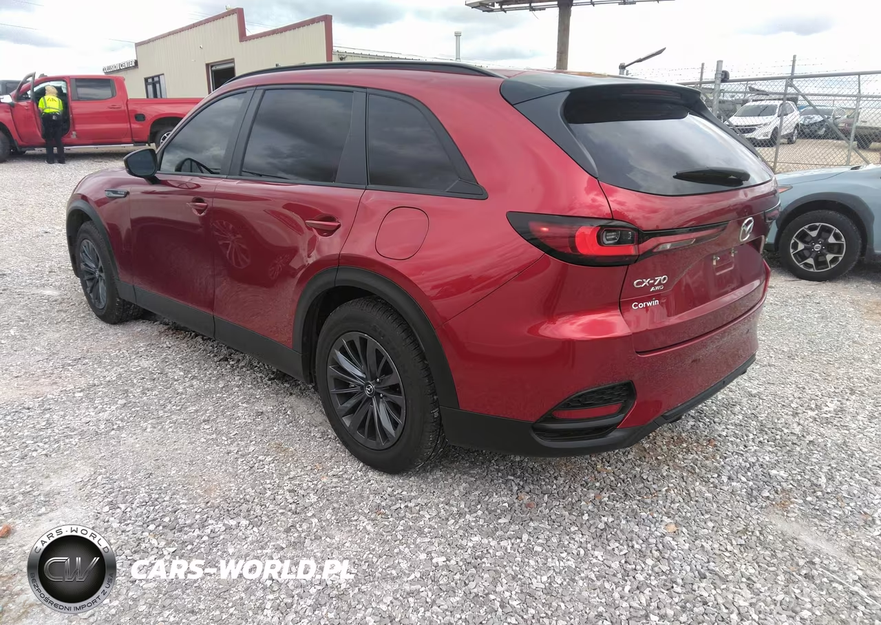 2025 Mazda Cx-70 3.3 Turbo Preferred Package VIN:JM3KJBHD3S1117181 - 3
