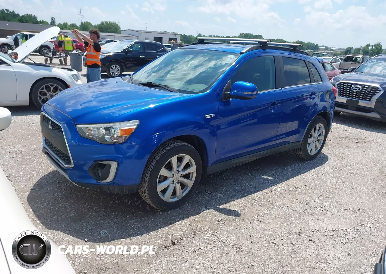 2015 Mitsubishi Outlander Sport Gt VIN:4A4AR4AW0FE057999 - 2