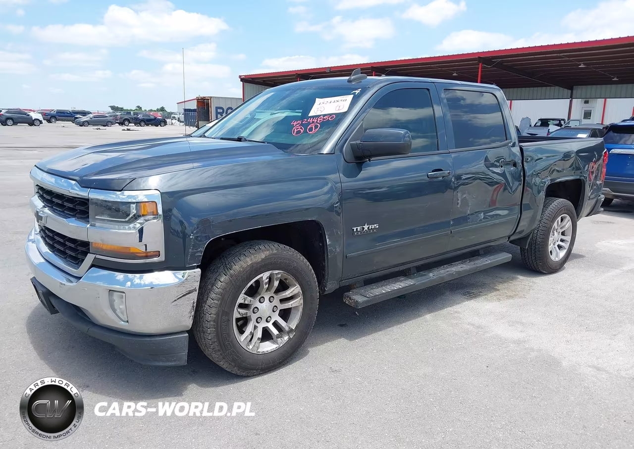 2018 Chevrolet Silverado 1500 1Lt VIN:3GCPCREC0JG113568 - 2