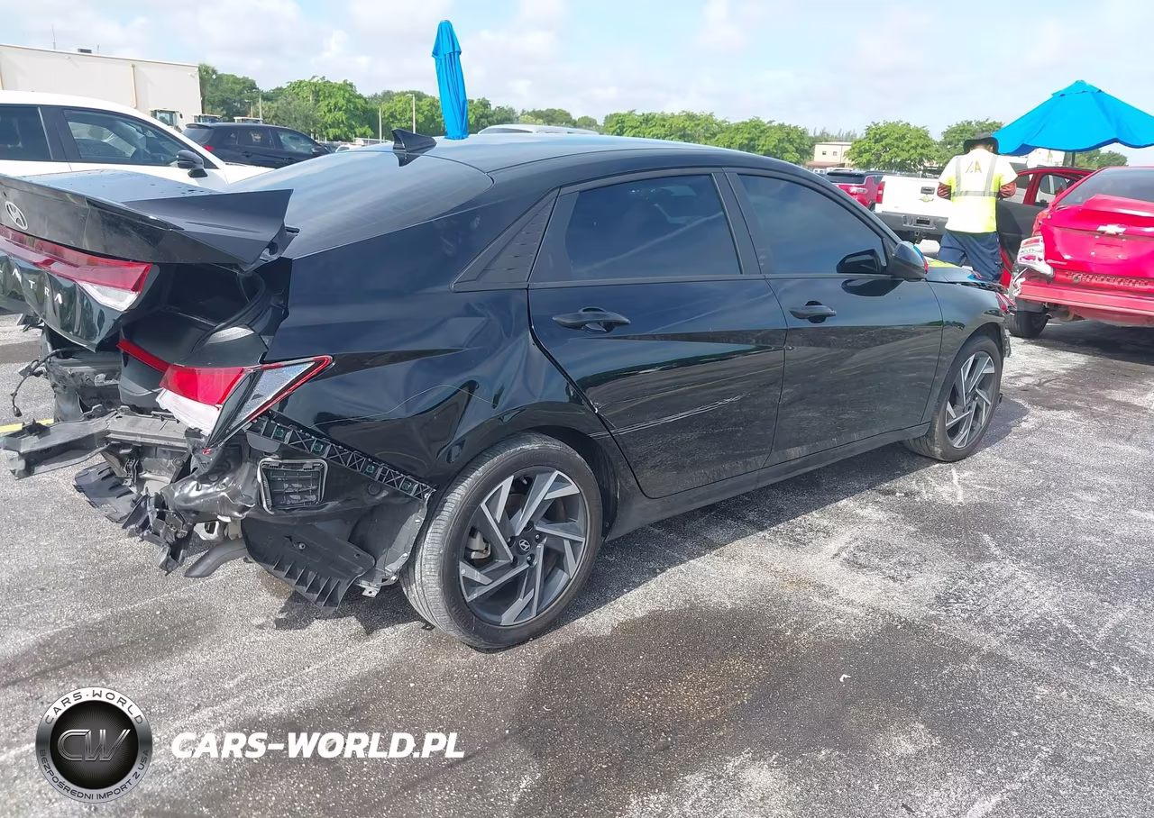 2025 Hyundai Elantra Sel Sport VIN:KMHLM4DG4SU910306 - 4