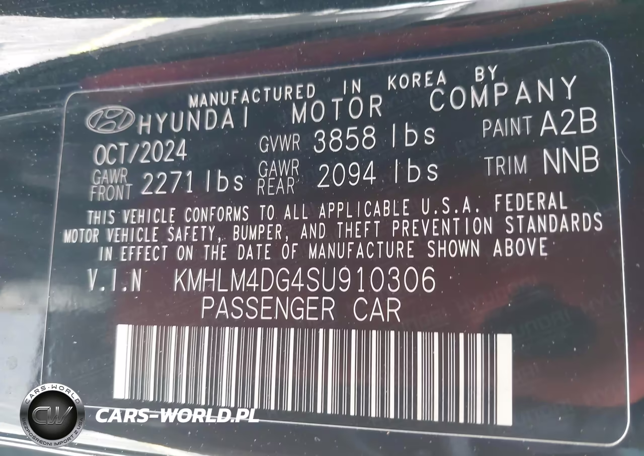 2025 Hyundai Elantra Sel Sport VIN:KMHLM4DG4SU910306 - 9