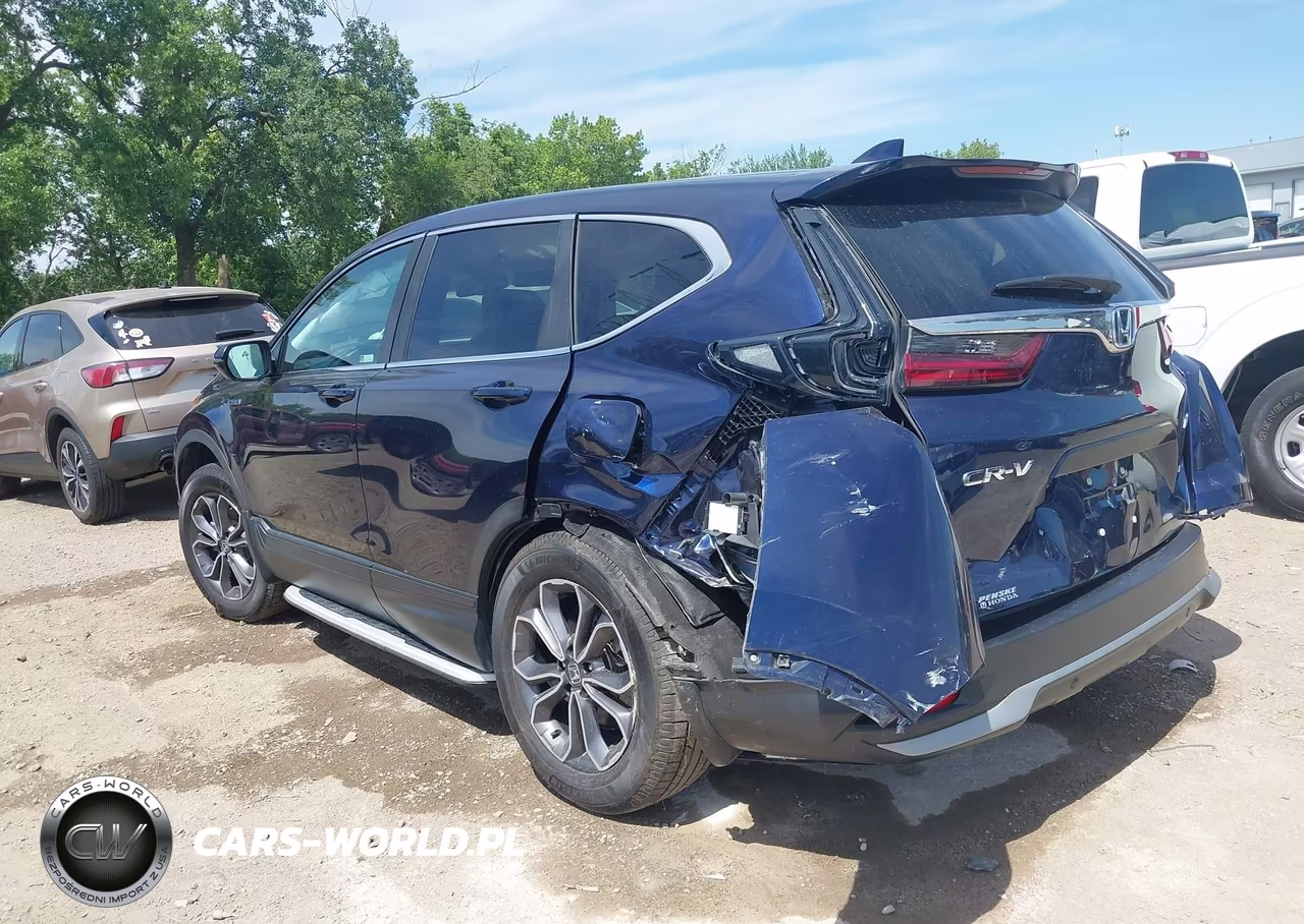 2020 Honda Cr-V Hybrid Ex-L VIN:7FART6H86LE004706 - 3