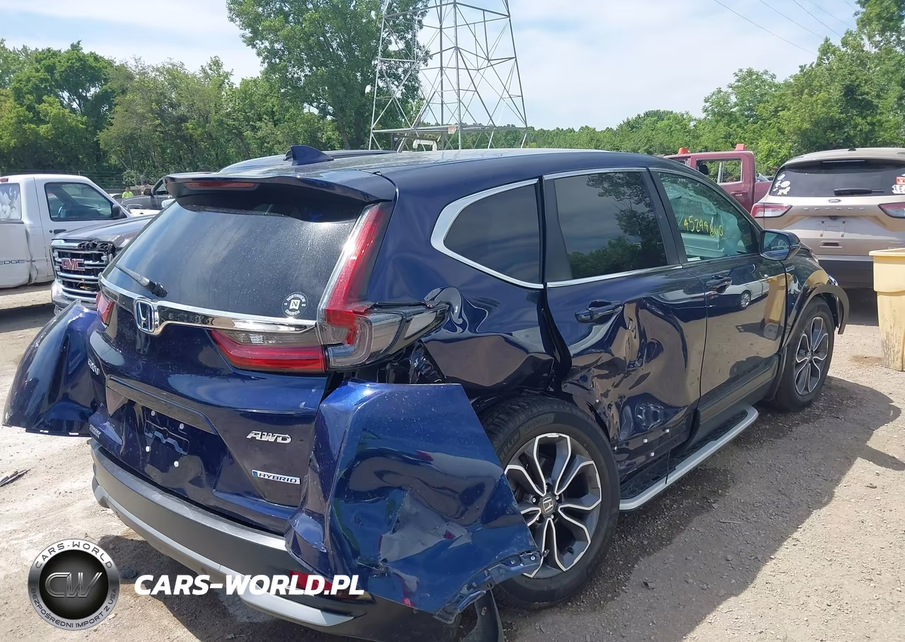 2020 Honda Cr-V Hybrid Ex-L VIN:7FART6H86LE004706 - 6