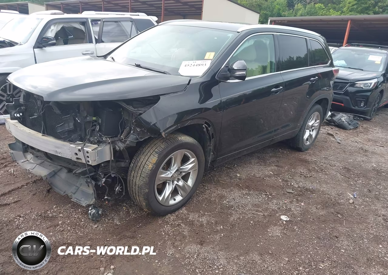 2015 Toyota Highlander Limited V6 VIN:5TDYKRFH5FS083414 - 2