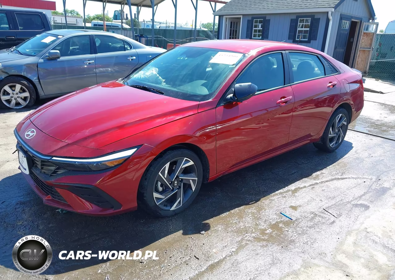 2025 Hyundai Elantra Sel Sport VIN:KMHLM4DG3SU056313 - 2