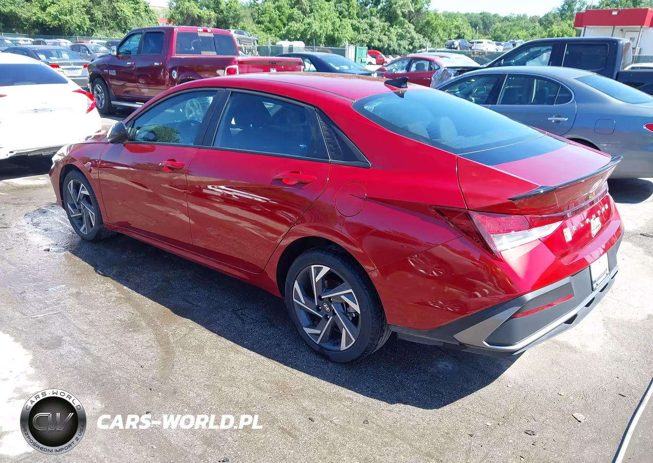 2025 Hyundai Elantra Sel Sport VIN:KMHLM4DG3SU056313 - 3