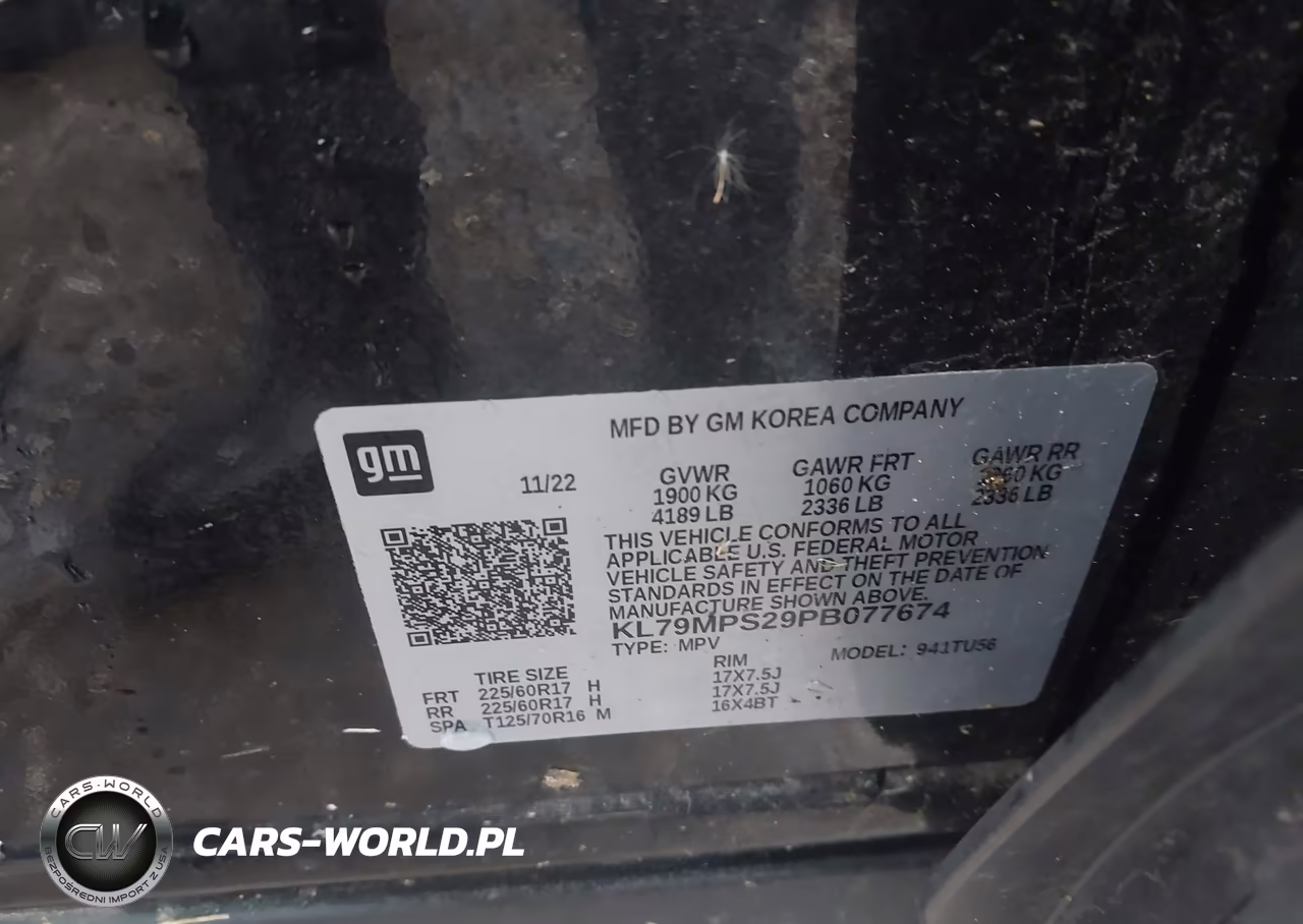 2023 Chevrolet Trailblazer Fwd Lt VIN:KL79MPS29PB077674 - 9