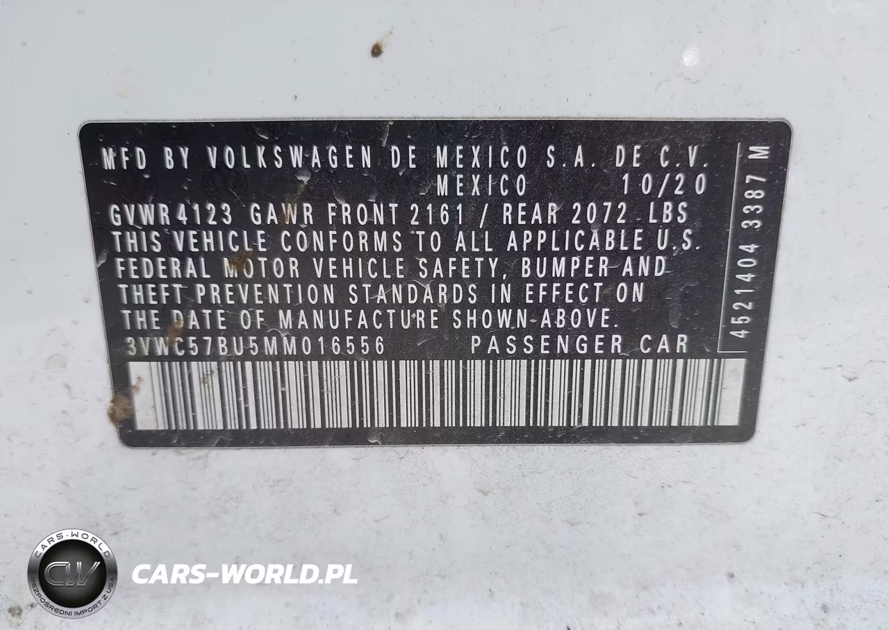 2021 Volkswagen Jetta 1.4T R-Line-1.4T S-1.4T Se VIN:3VWC57BU5MM016556 - 9