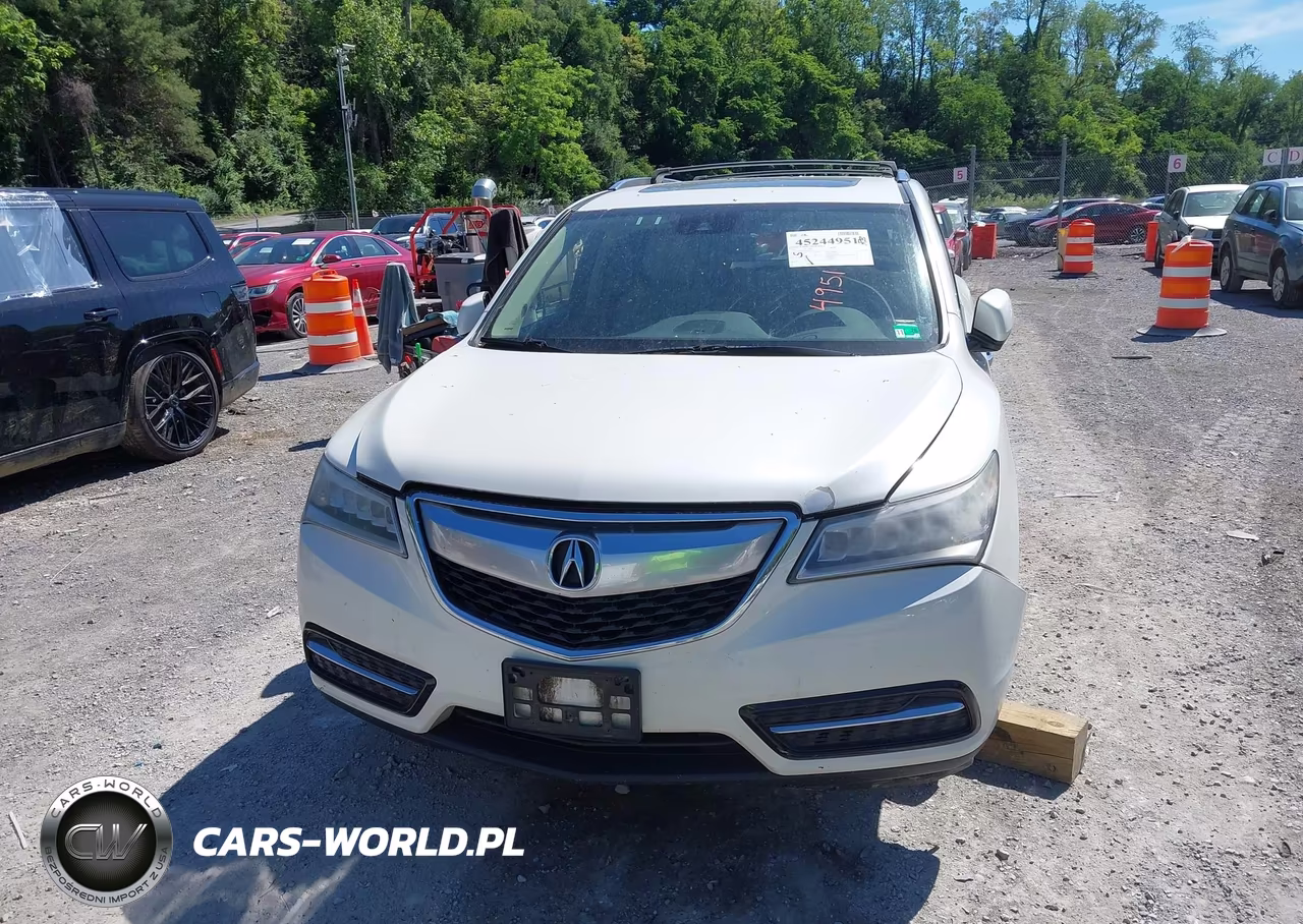 2016 Acura Mdx Technology Entertainment Packages-Technology, Entertainment Acurawatch Plus Packages VIN:5FRYD4H62GB010224 - 12