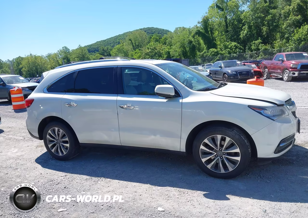 2016 Acura Mdx Technology Entertainment Packages-Technology, Entertainment Acurawatch Plus Packages VIN:5FRYD4H62GB010224 - 13