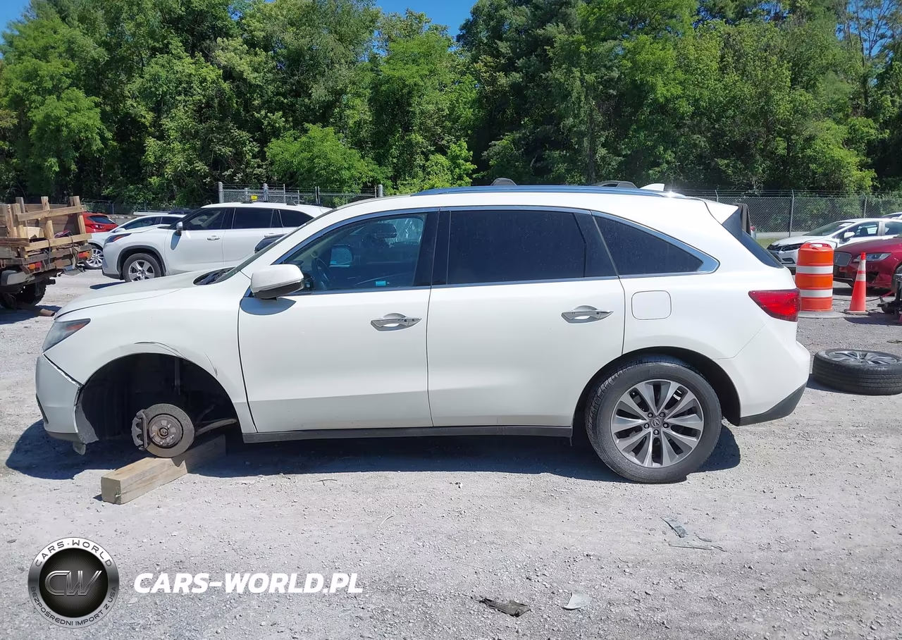2016 Acura Mdx Technology Entertainment Packages-Technology, Entertainment Acurawatch Plus Packages VIN:5FRYD4H62GB010224 - 14