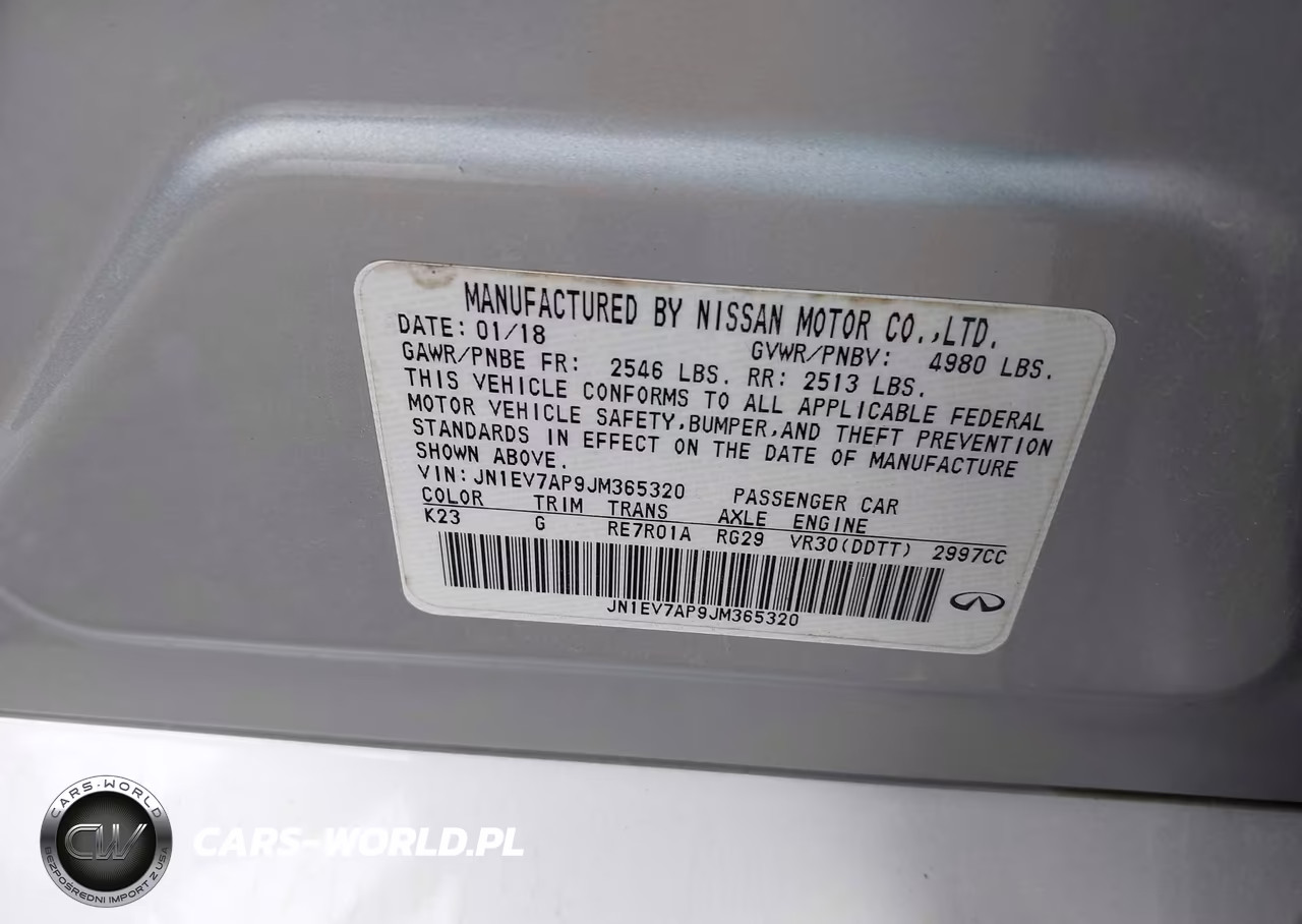 2018 Infiniti Q50 3.0T Luxe VIN:JN1EV7AP9JM365320 - 9