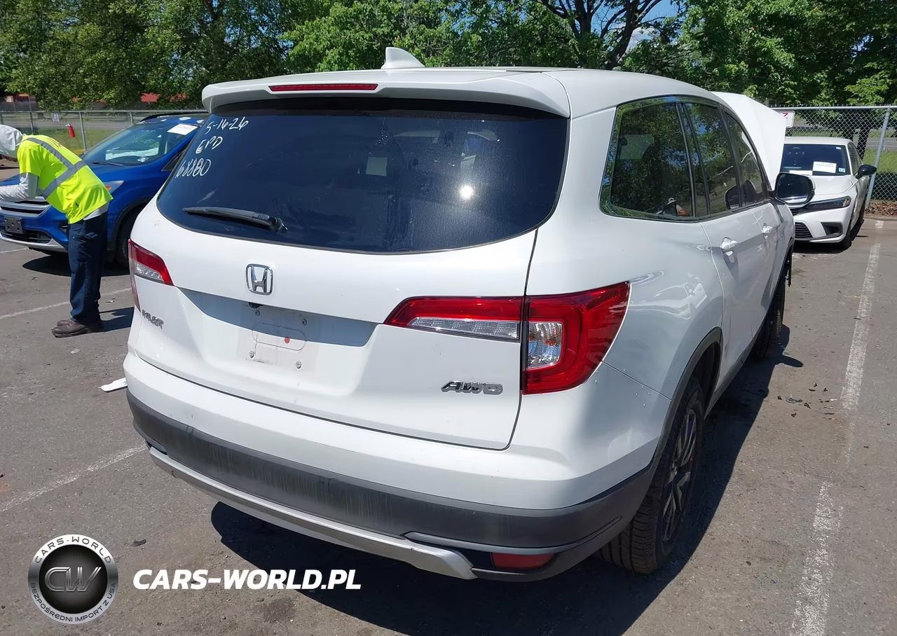 2020 Honda Pilot Awd Ex VIN:5FNYF6H38LB068880 - 4