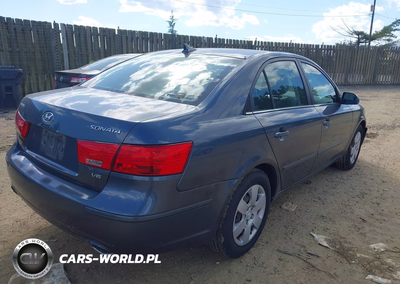 2009 Hyundai Sonata Gls V6 VIN:5NPET46F39H463380 - 4