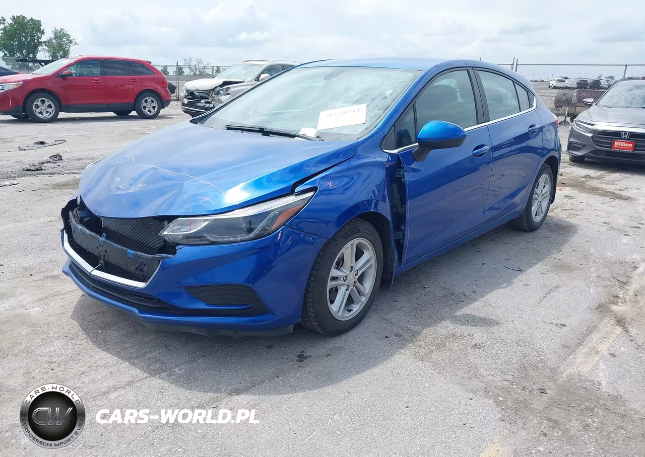 2017 Chevrolet Cruze Lt Auto VIN:3G1BE6SM7HS567400 - 2