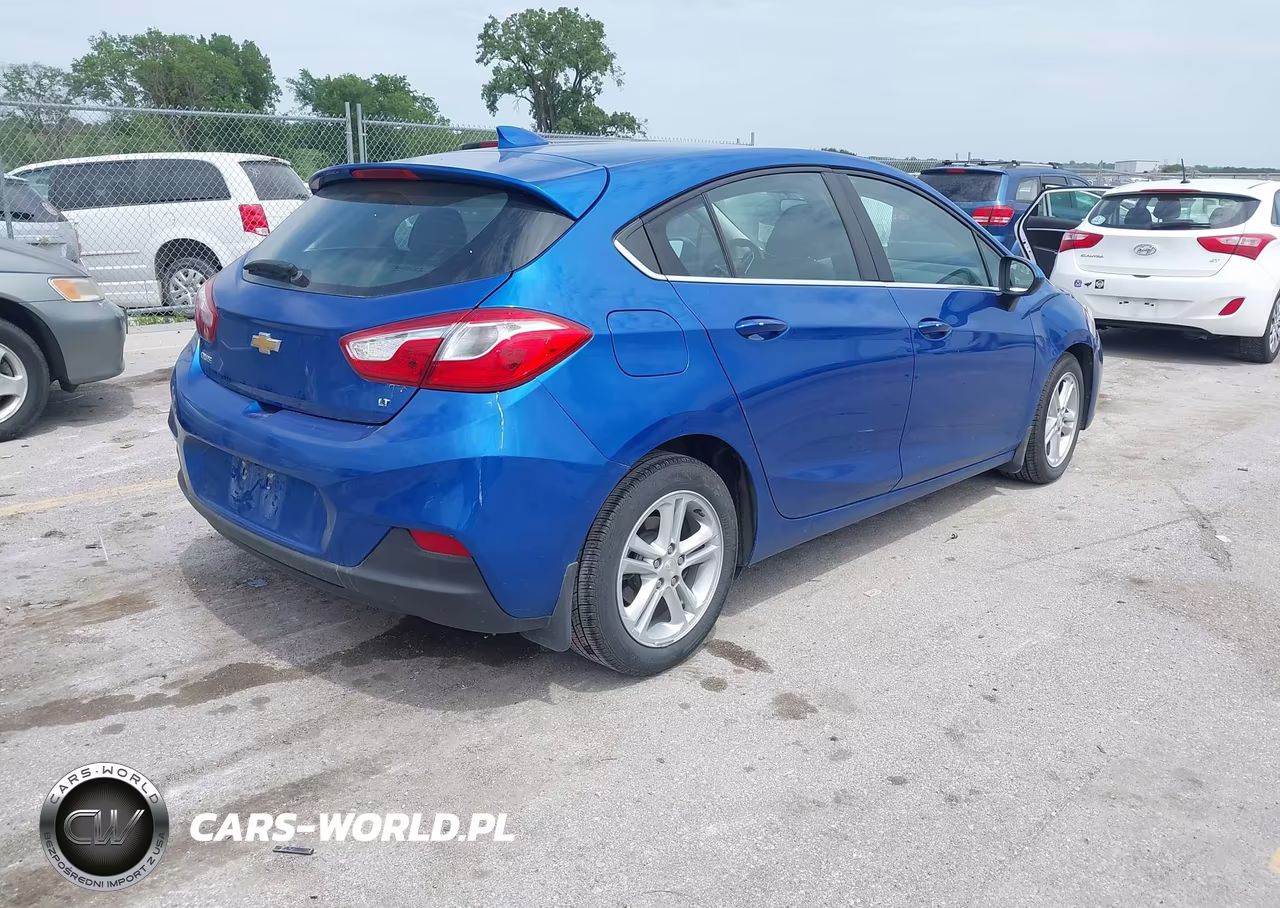 2017 Chevrolet Cruze Lt Auto VIN:3G1BE6SM7HS567400 - 4