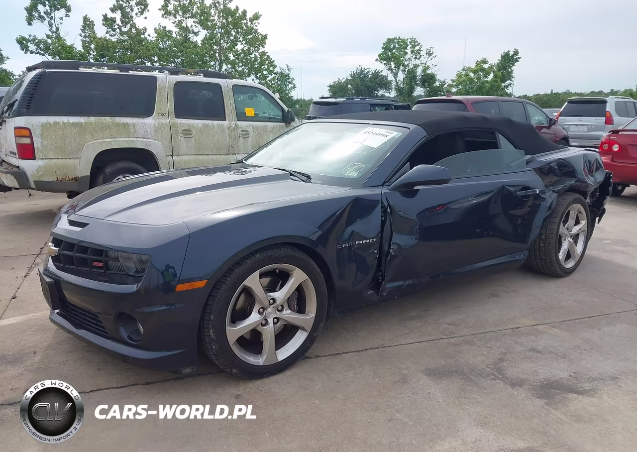 2013 Chevrolet Camaro 2Ss VIN:2G1FK3DJ0D9142250 - 2