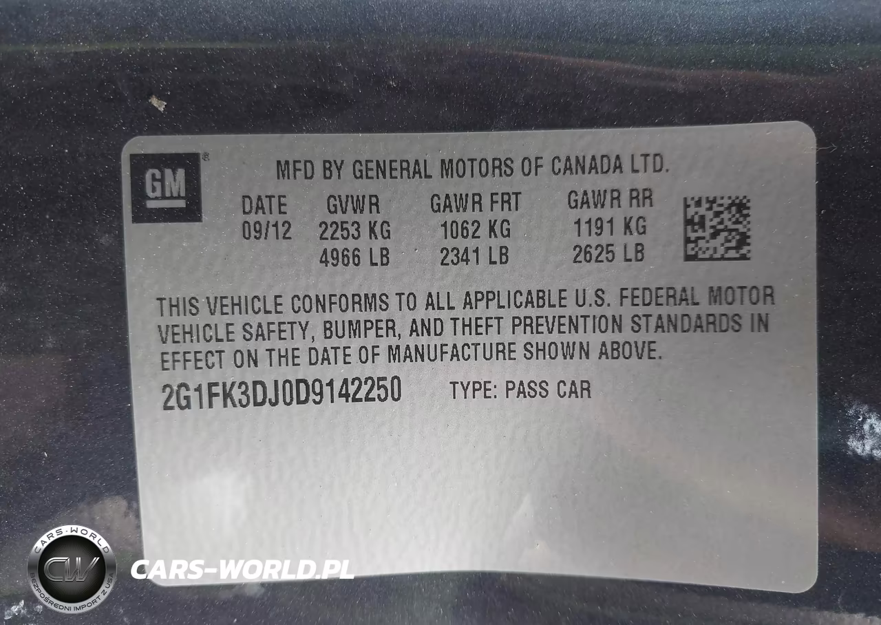 2013 Chevrolet Camaro 2Ss VIN:2G1FK3DJ0D9142250 - 9