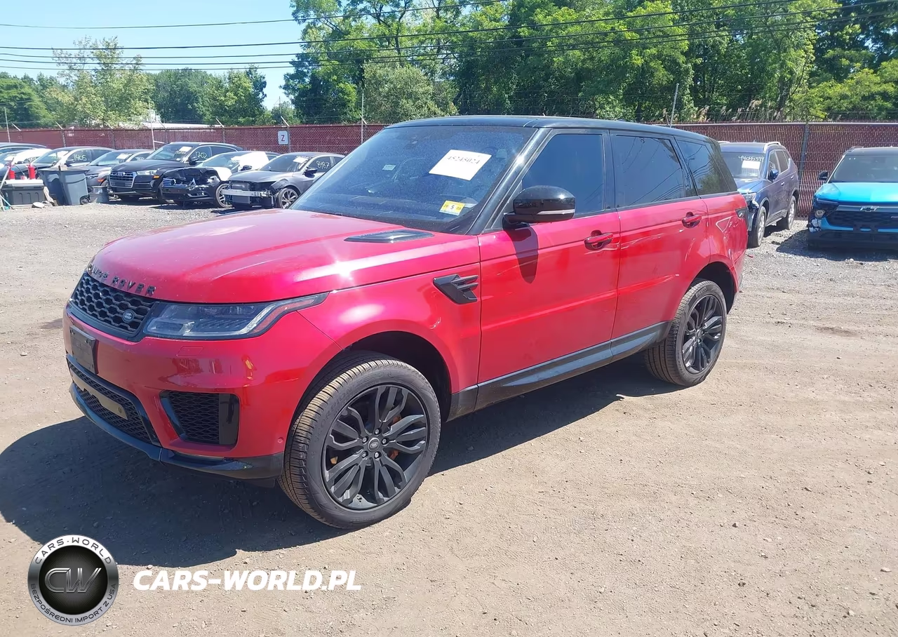 2021 Land Rover Range Rover Sport Hse Silver Edition Mhev VIN:SALWR2SU2MA784377 - 2