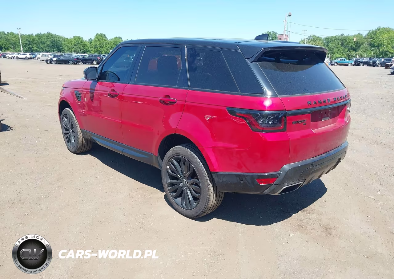 2021 Land Rover Range Rover Sport Hse Silver Edition Mhev VIN:SALWR2SU2MA784377 - 3