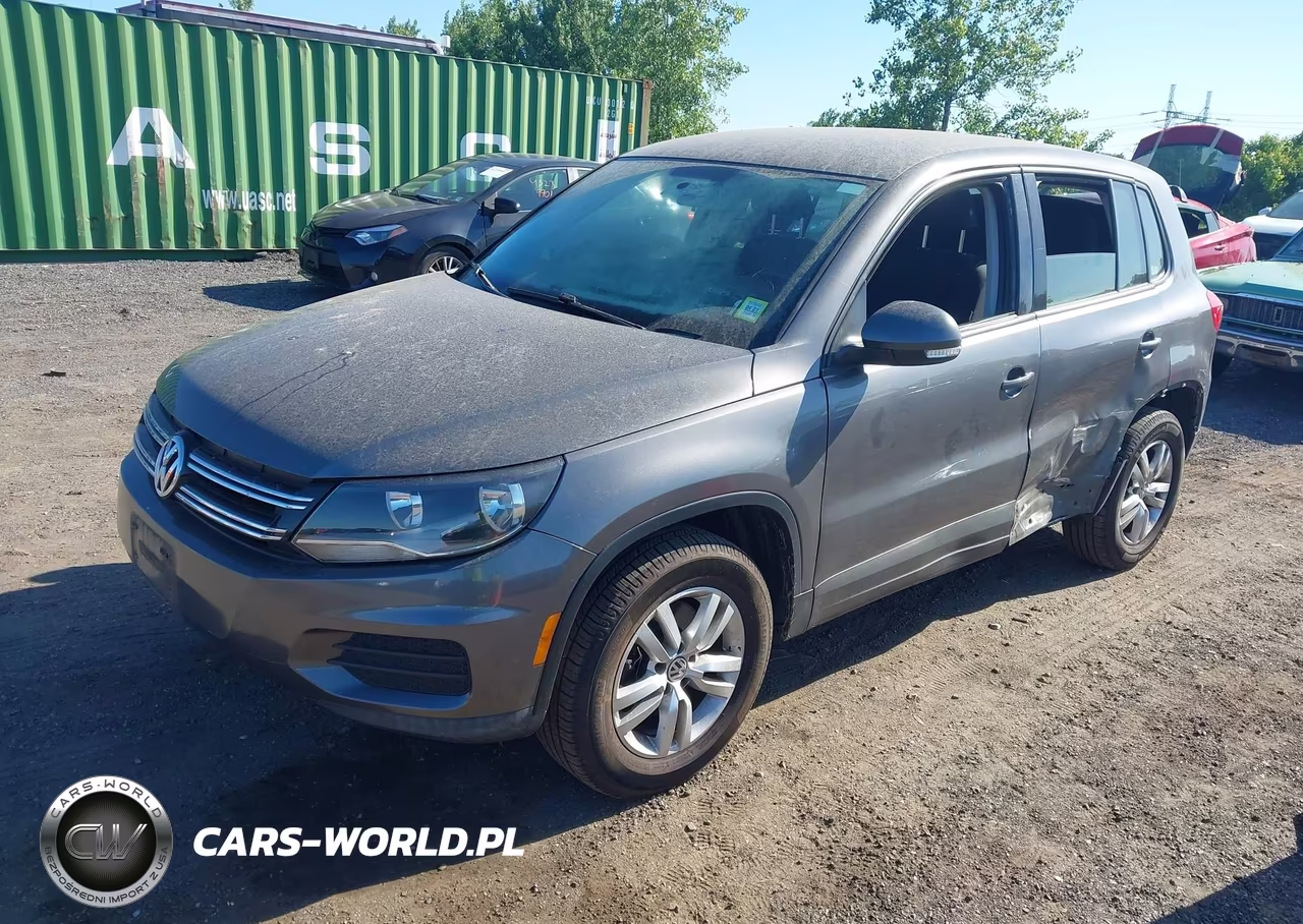 2014 Volkswagen Tiguan S VIN:WVGAV3AX7EW600288 - 2