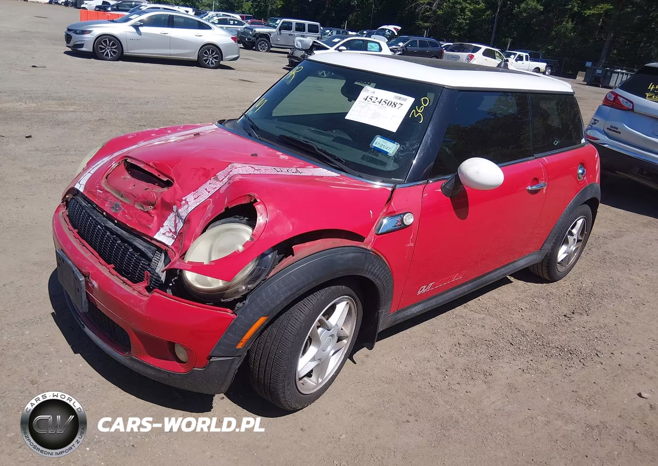 2008 Mini Cooper S VIN:WMWMF73578TV33941 - 2