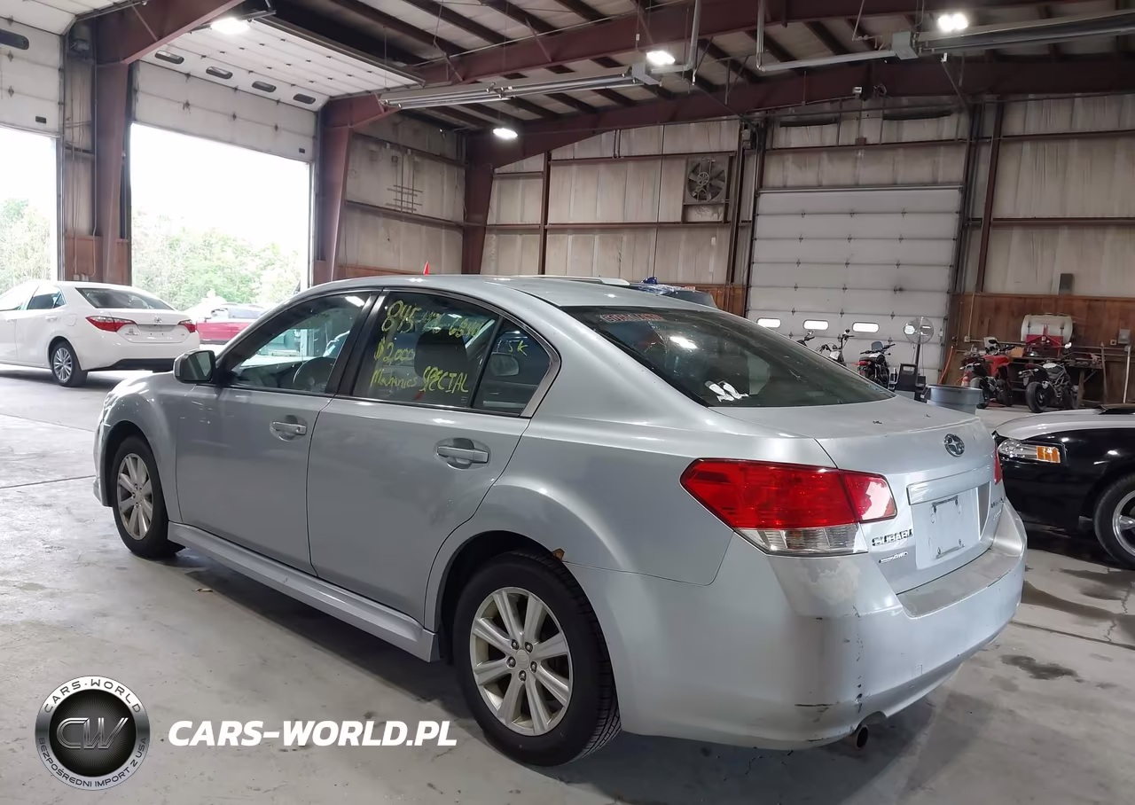 2012 Subaru Legacy 2.5I VIN:4S3BMBA61C3029280 - 3