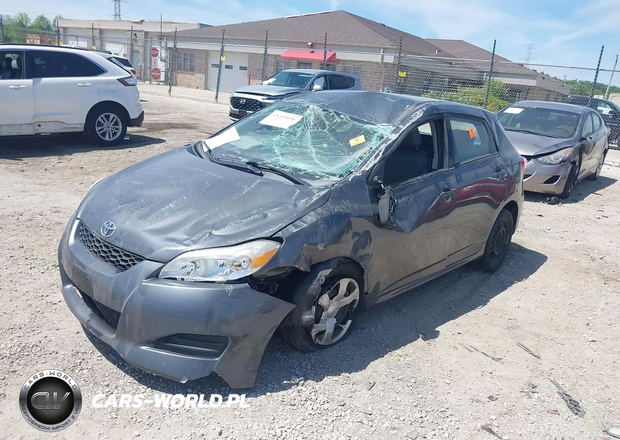 2010 Toyota Matrix VIN:2T1KU4EE4AC525935 - 2