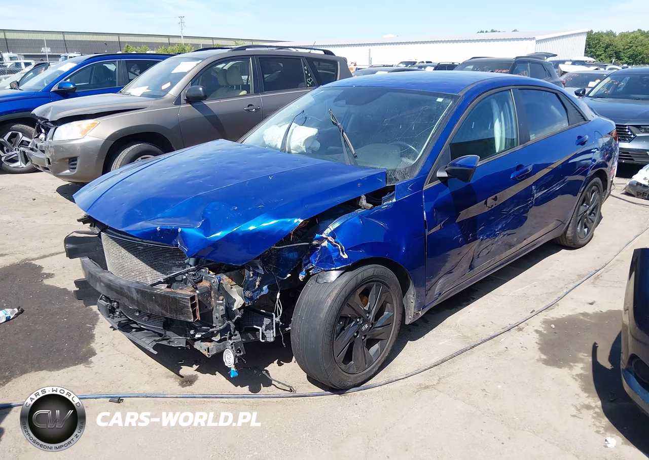 2021 Hyundai Elantra Sel VIN:5NPLS4AG0MH020056 - 2
