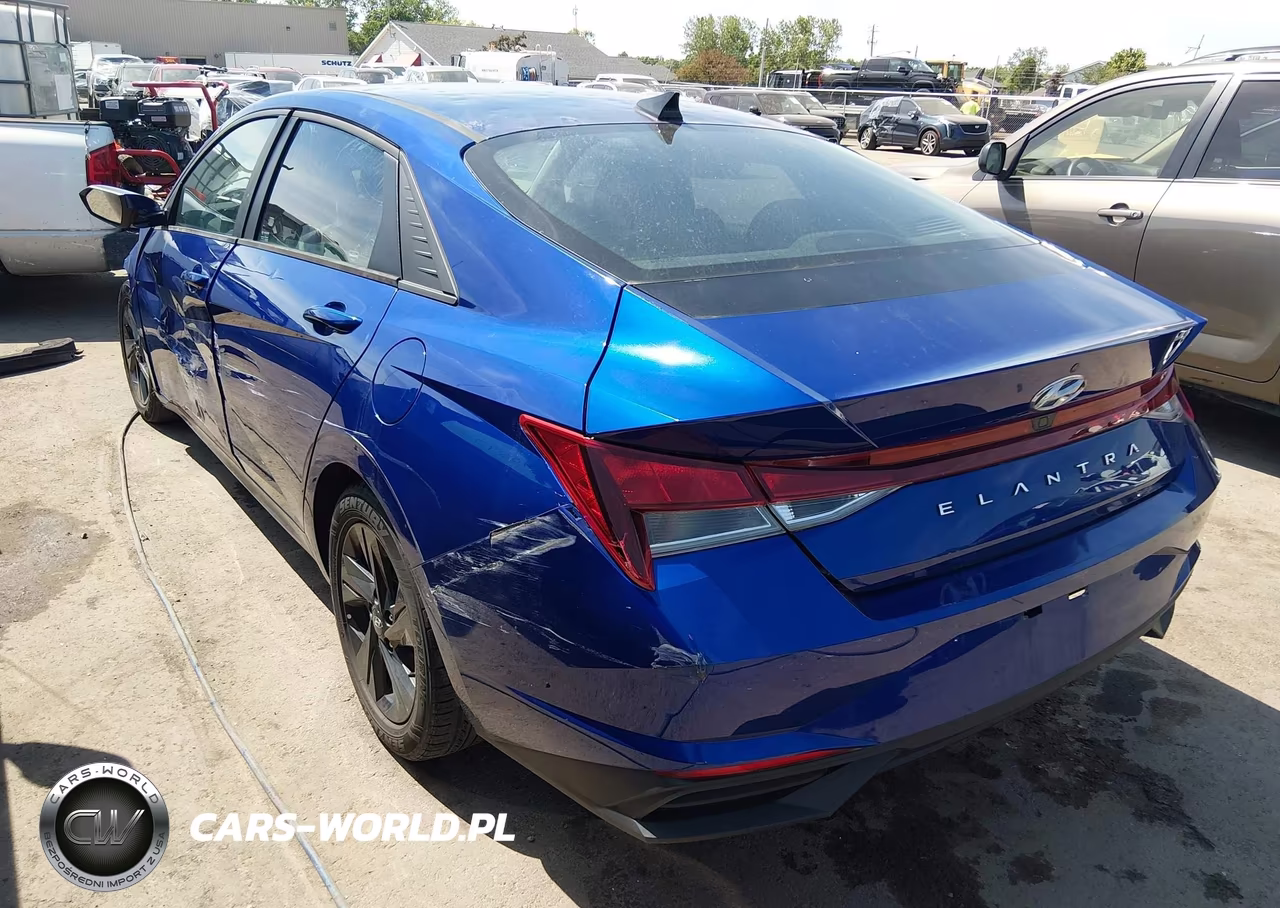 2021 Hyundai Elantra Sel VIN:5NPLS4AG0MH020056 - 3