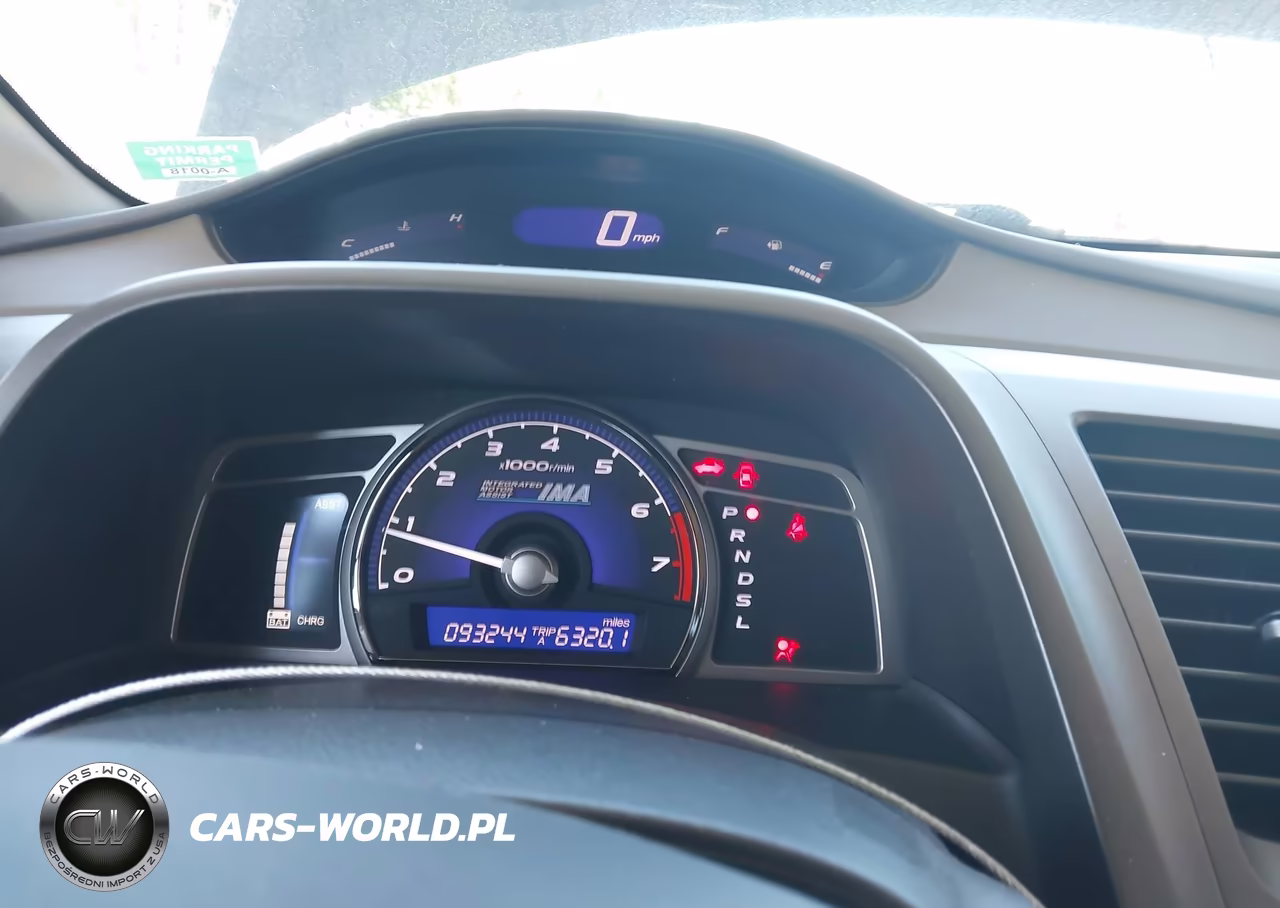 2010 Honda Civic Hybrid VIN:JHMFA3F25AS002199 - 7