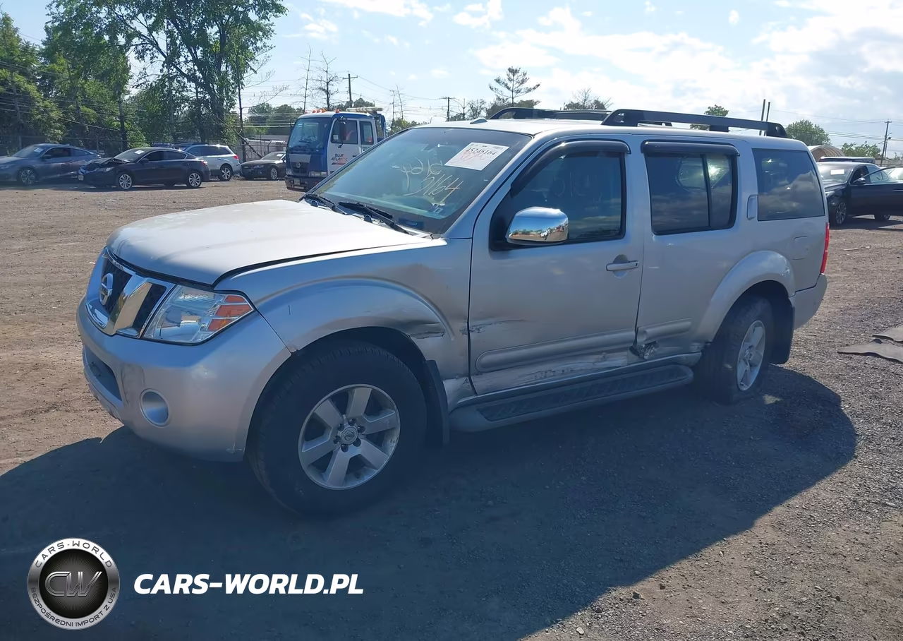 2008 Nissan Pathfinder Se VIN:5N1AR18BX8C625906 - 2