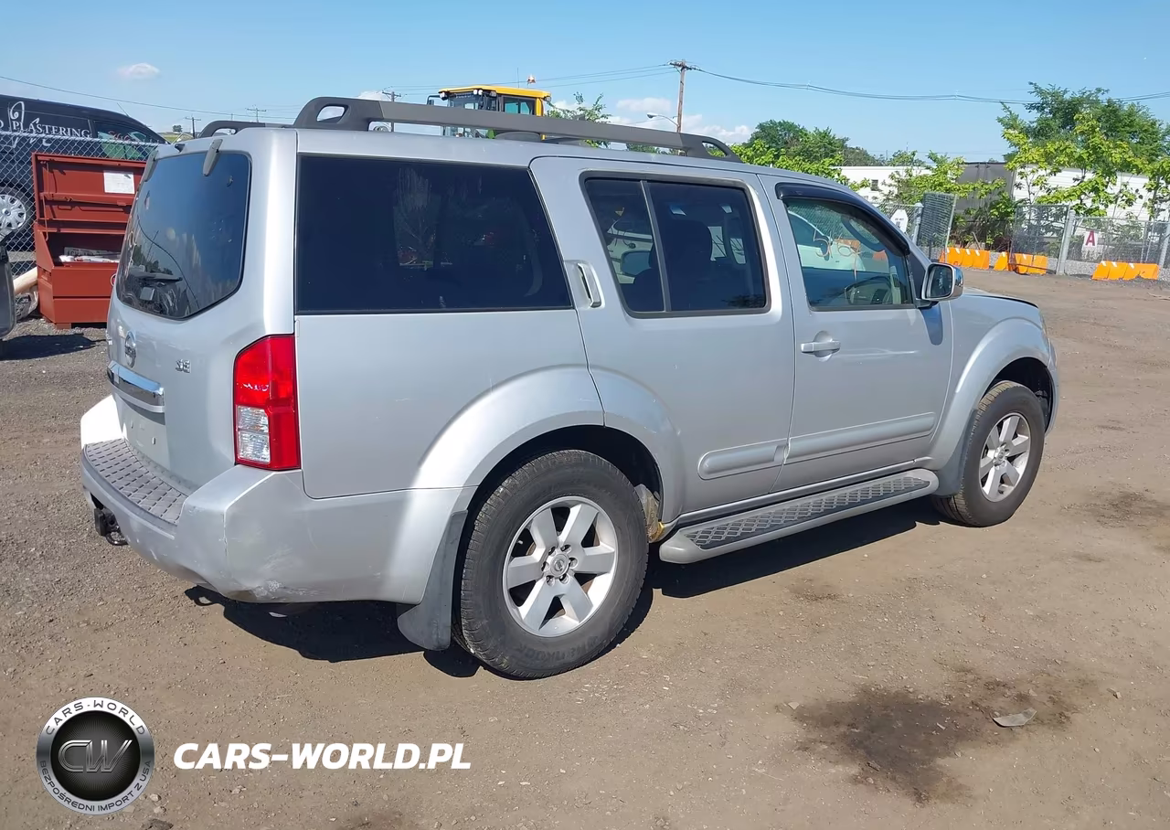 2008 Nissan Pathfinder Se VIN:5N1AR18BX8C625906 - 4